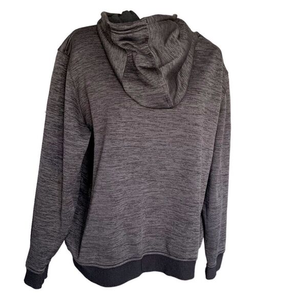 Under Armour Loose Fit Hoodie Heathered Gray Sz L - Picture 2 of 9